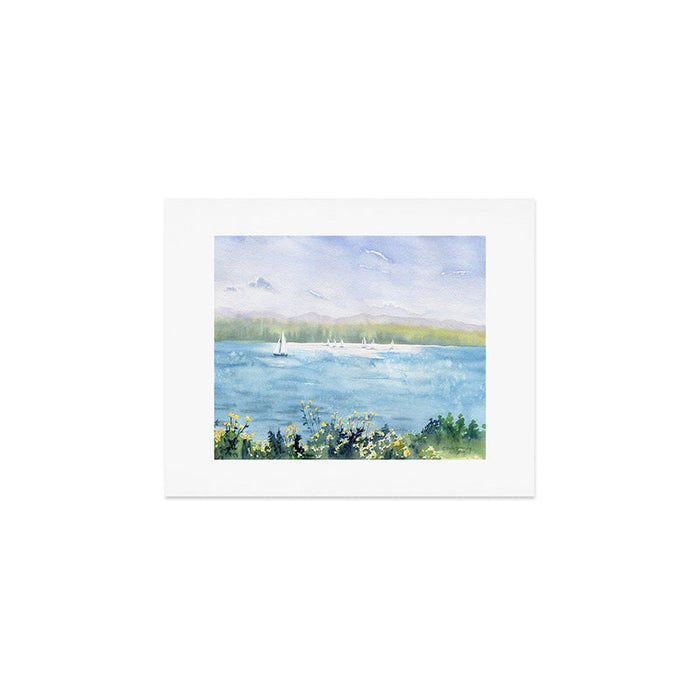Cayuga Lake Regatta Art Print Gallery Image 1