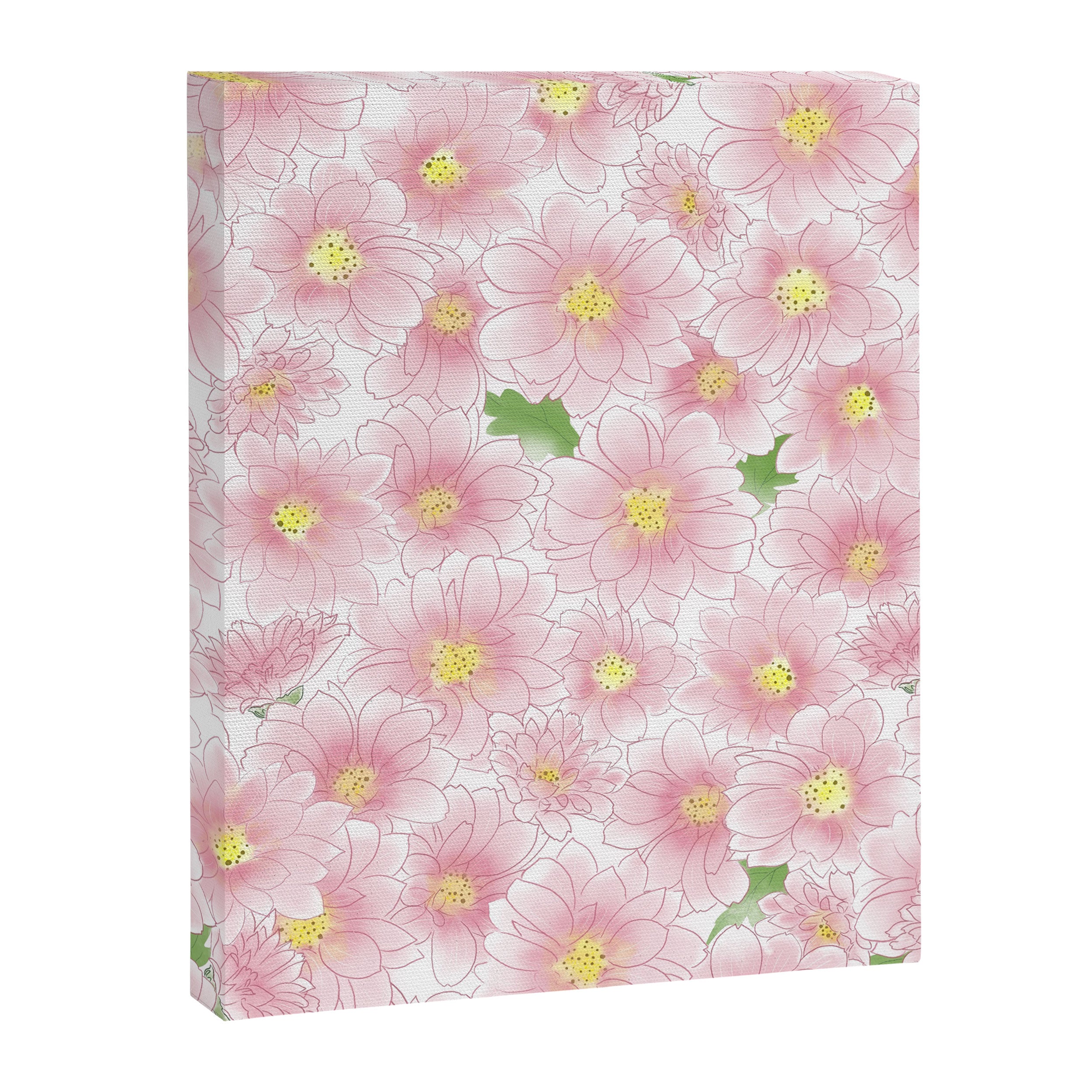 Chrysanthemum Watercolor  Canvas Print Gallery Image 8