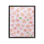Chrysanthemum Watercolor  Framed Canvas Print Gallery Image 8