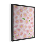 Chrysanthemum Watercolor  Framed Canvas Print Gallery Image 2