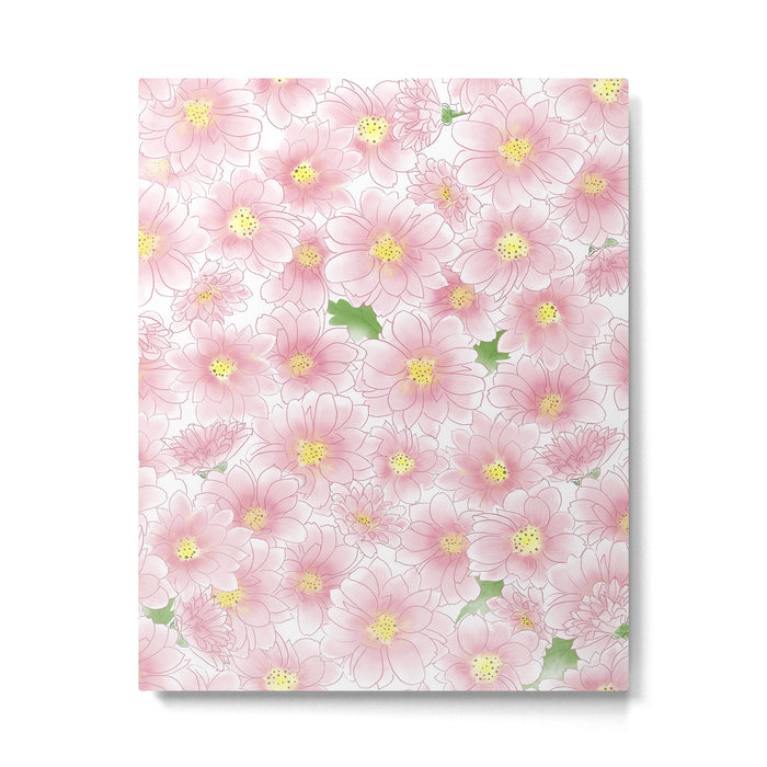 Chrysanthemum Watercolor  Metal Print Gallery Image 1