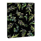 Eucalyptus and Olive Pattern  Canvas Print Gallery Image 6