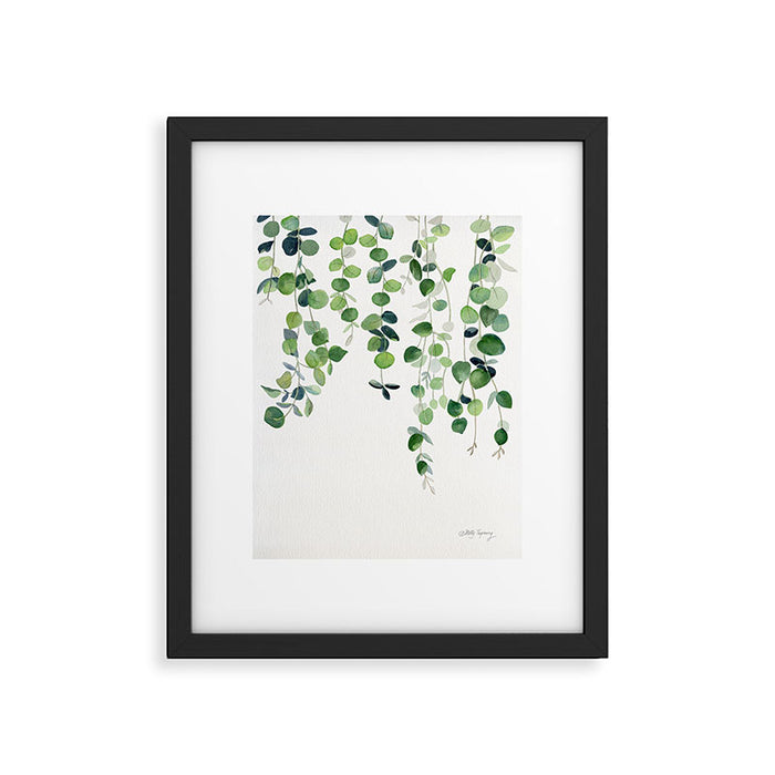 Eucalyptus Watercolor 2  Framed Art Print Gallery Image 1