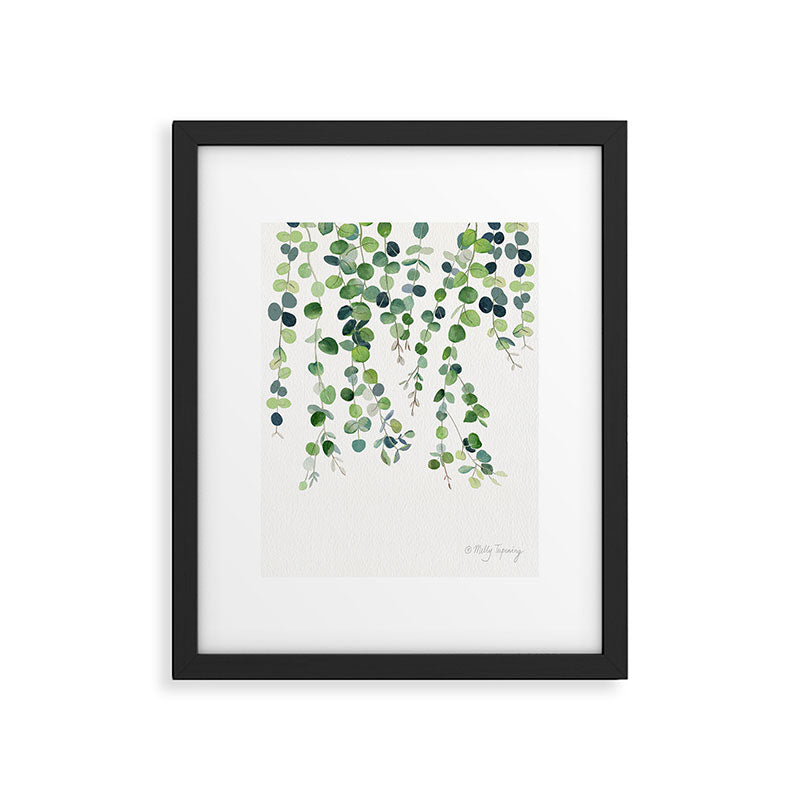 Eucalyptus Watercolor 4 Framed Art Print Gallery Image 6