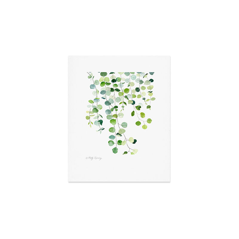 Eucalyptus Watercolor 6 Art Print Gallery Image 1
