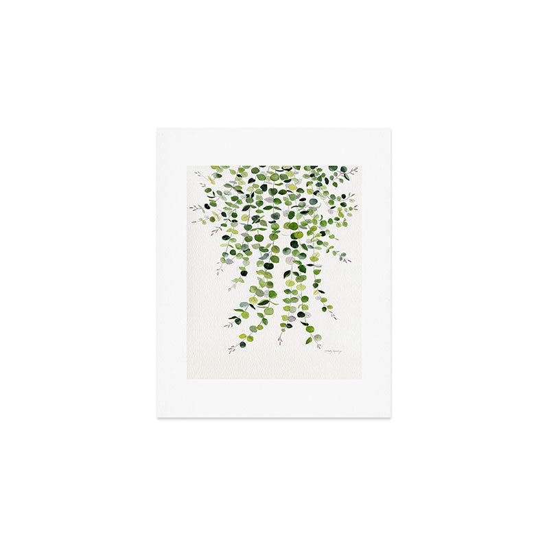 Eucalyptus Watercolor 8 Art Print Gallery Image 1
