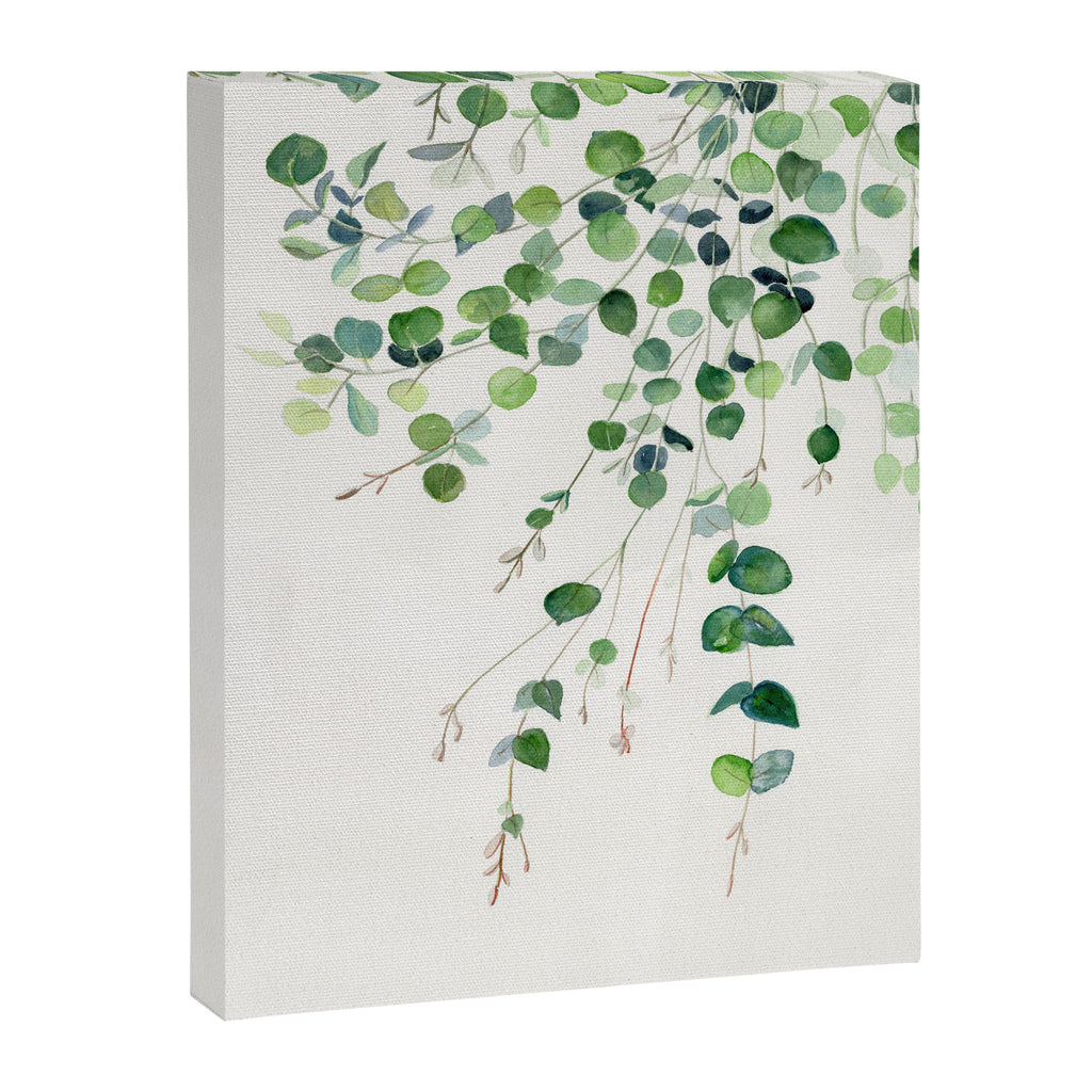 Eucalyptus Watercolor Canvas Print Gallery Image 8