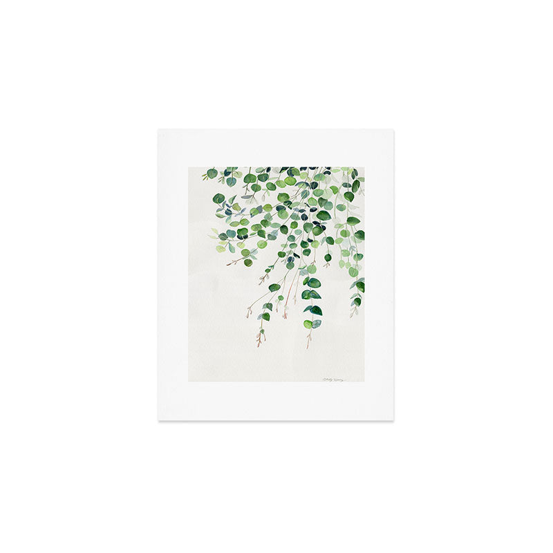 Eucalyptus Watercolor Art Print Gallery Image 1