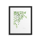 Golden Pothos - Ivy Framed Art Print Gallery Image 4