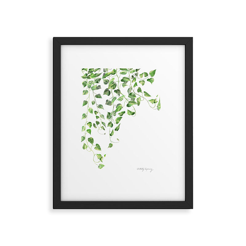 Golden Pothos - Ivy Framed Art Print Gallery Image 4