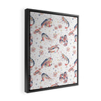 Happy Crustacean Pattern Framed Canvas Print Gallery Image 2