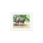 Horse Racing 2 Art Print Gallery Image 1