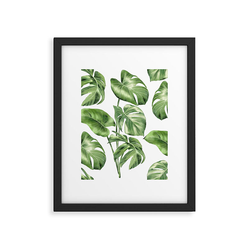 Large Monstera  Framed Art Print Gallery Image 6