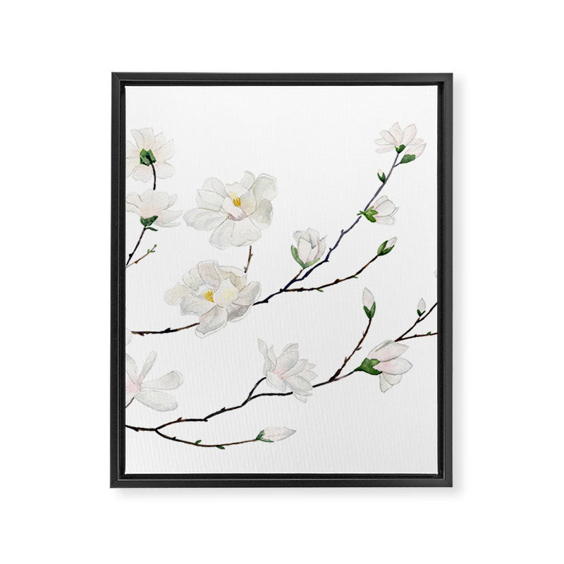 Magnolias  Framed Canvas Print Gallery Image 8