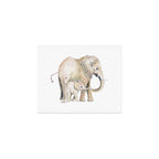 Mom and Baby Elephant 2 Art Print Gallery Image 1