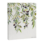 Olive Branch Watercolor  Canvas Print Gallery Image 6