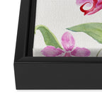 Orchid Framed Canvas Print Gallery Image 3