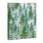 Pine Forest Blue Shade Canvas Print Gallery Image 8