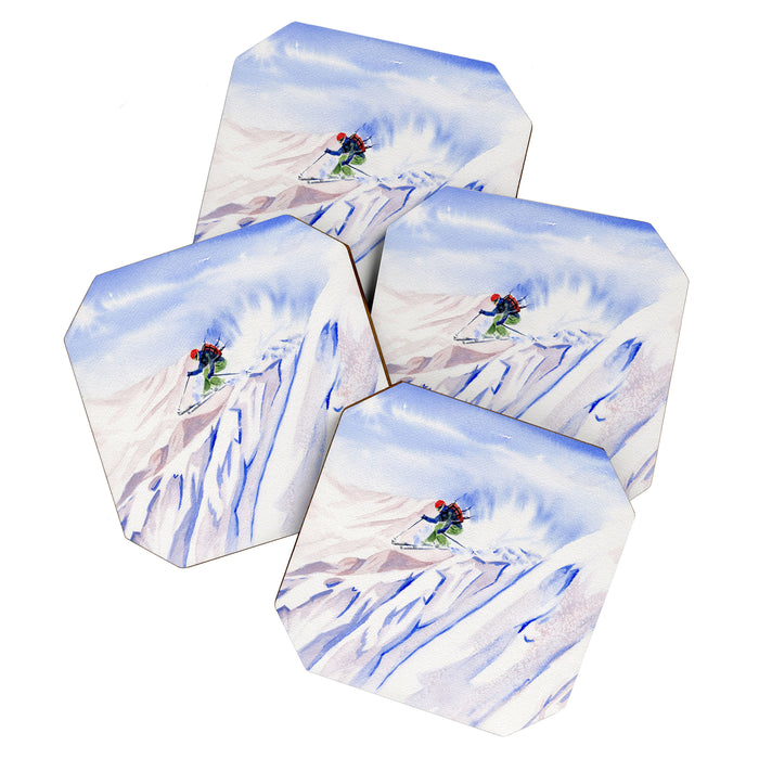 Powder Skiing Coaster Gallery Image 1