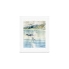 Seagull on the beach Art Print Gallery Image 1