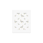 Seagull Watercolor White Background Art Print Gallery Image 1