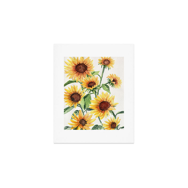 Sunflowers Art Print Gallery Image 1