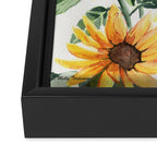 Sunflowers Framed Canvas Print Gallery Image 3