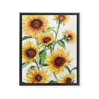 Sunflowers Framed Canvas Print Gallery Image 8