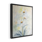 White Daisies Framed Canvas Print Gallery Image 2