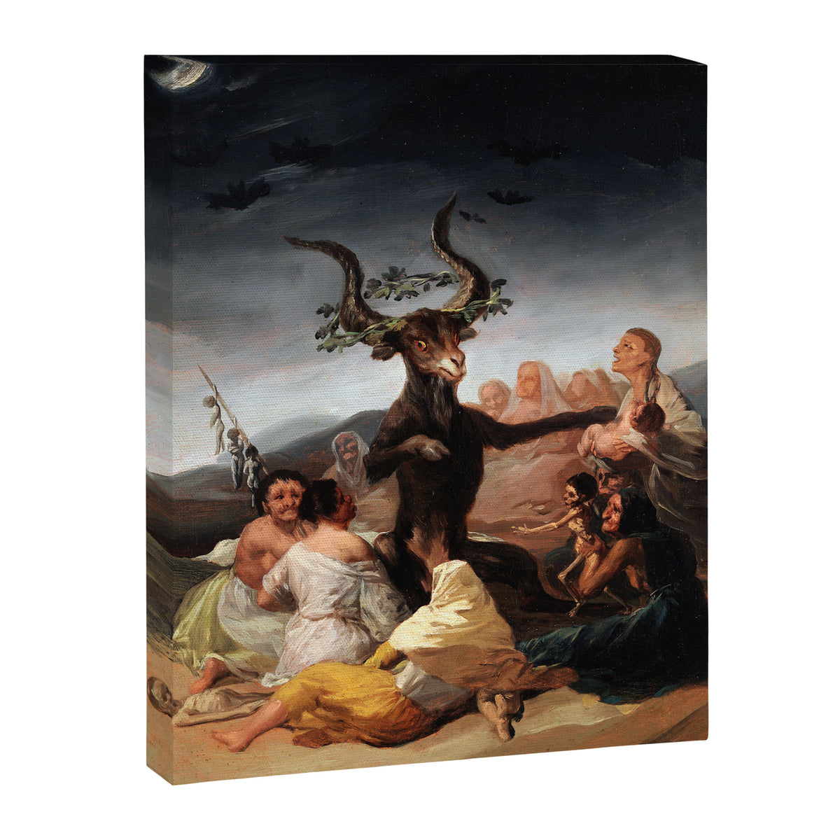 Francisco de Goya - Witches' Sabbath 1798 Canvas Print Gallery Image 6