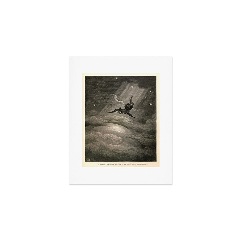 Gustave Doré - Fallen angel Art Print Gallery Image 1