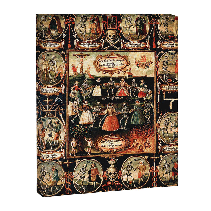 Hans Holbein - The dance of death Canvas Print Gallery Image 1