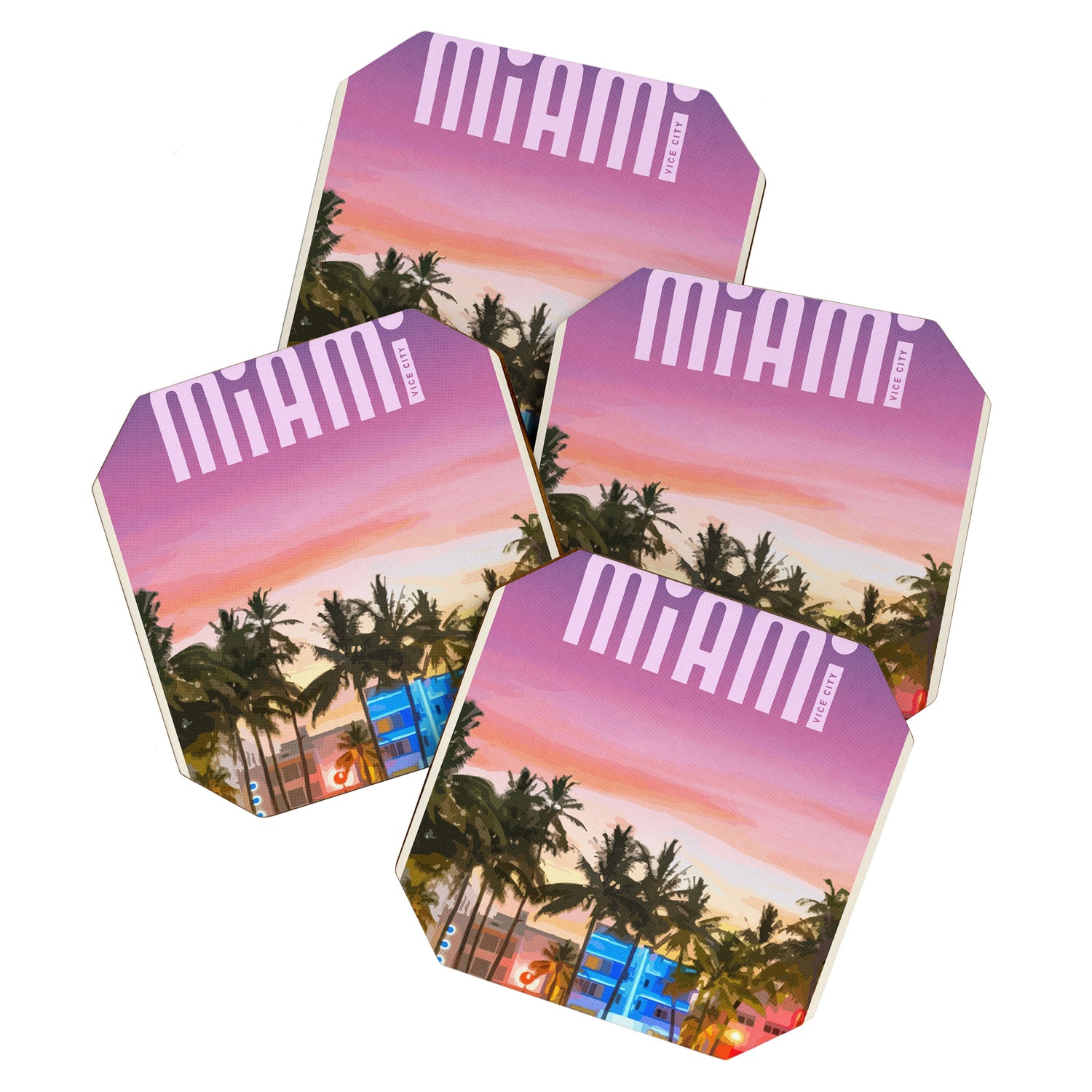Travel to Miami Coaster Gallery Image 1