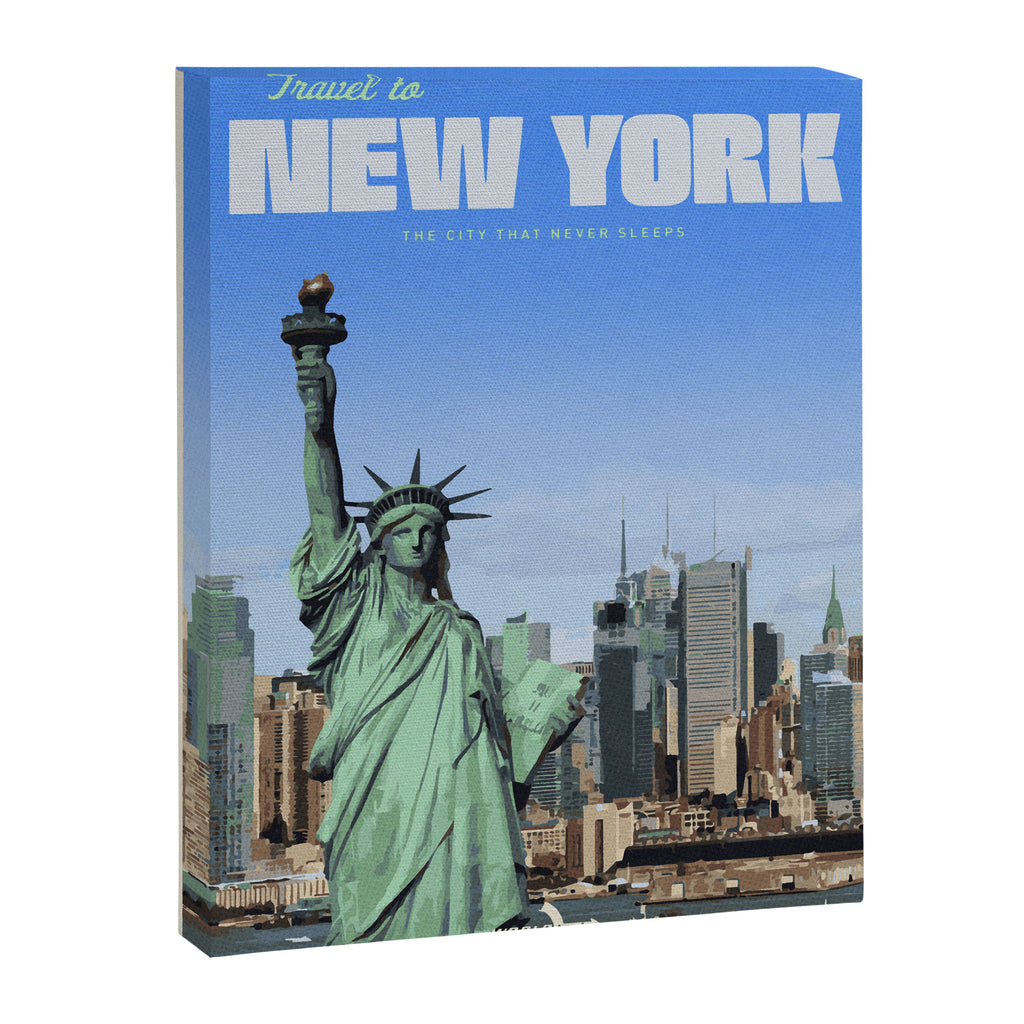 Travel to New York Canvas Print Gallery Image 6