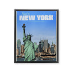 Travel to New York Framed Canvas Print Gallery Image 6