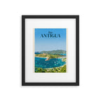 Visit Antigua Framed Art Print Gallery Image 5