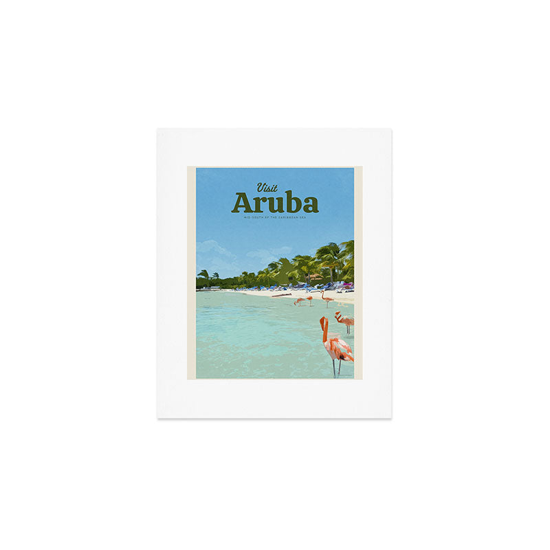 Visit Aruba Art Print Gallery Image 1