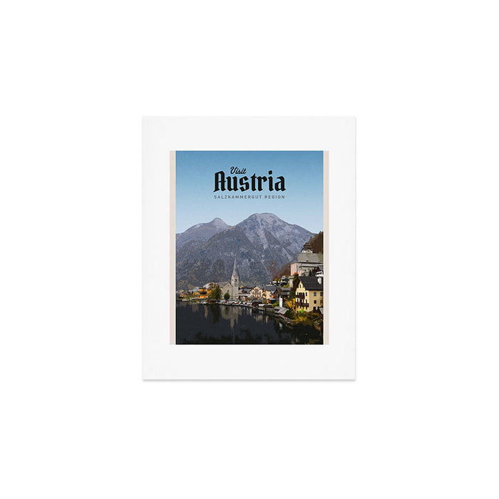 Visit Austria Art Print Gallery Image 1