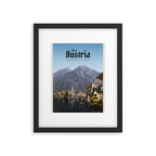 Visit Austria Framed Art Print Gallery Image 5