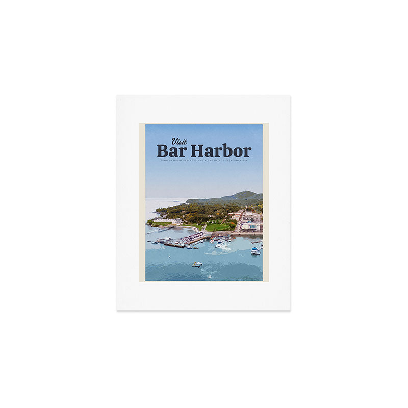 Visit Bar Harbor Art Print Gallery Image 1