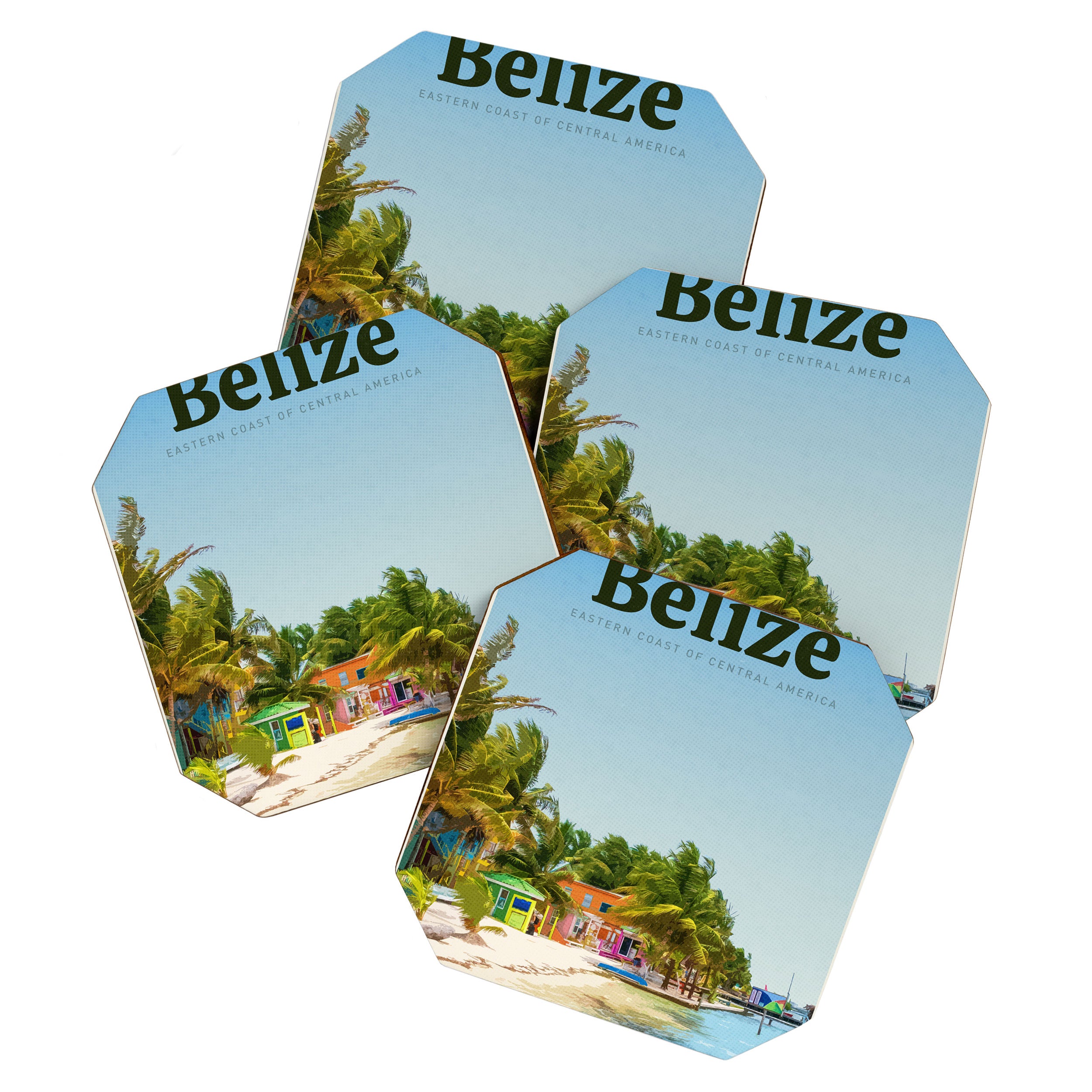 Visit Belize  Coaster Gallery Image 1
