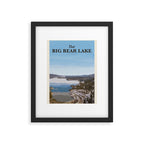 Visit Big Bear Lake Framed Art Print Gallery Image 5