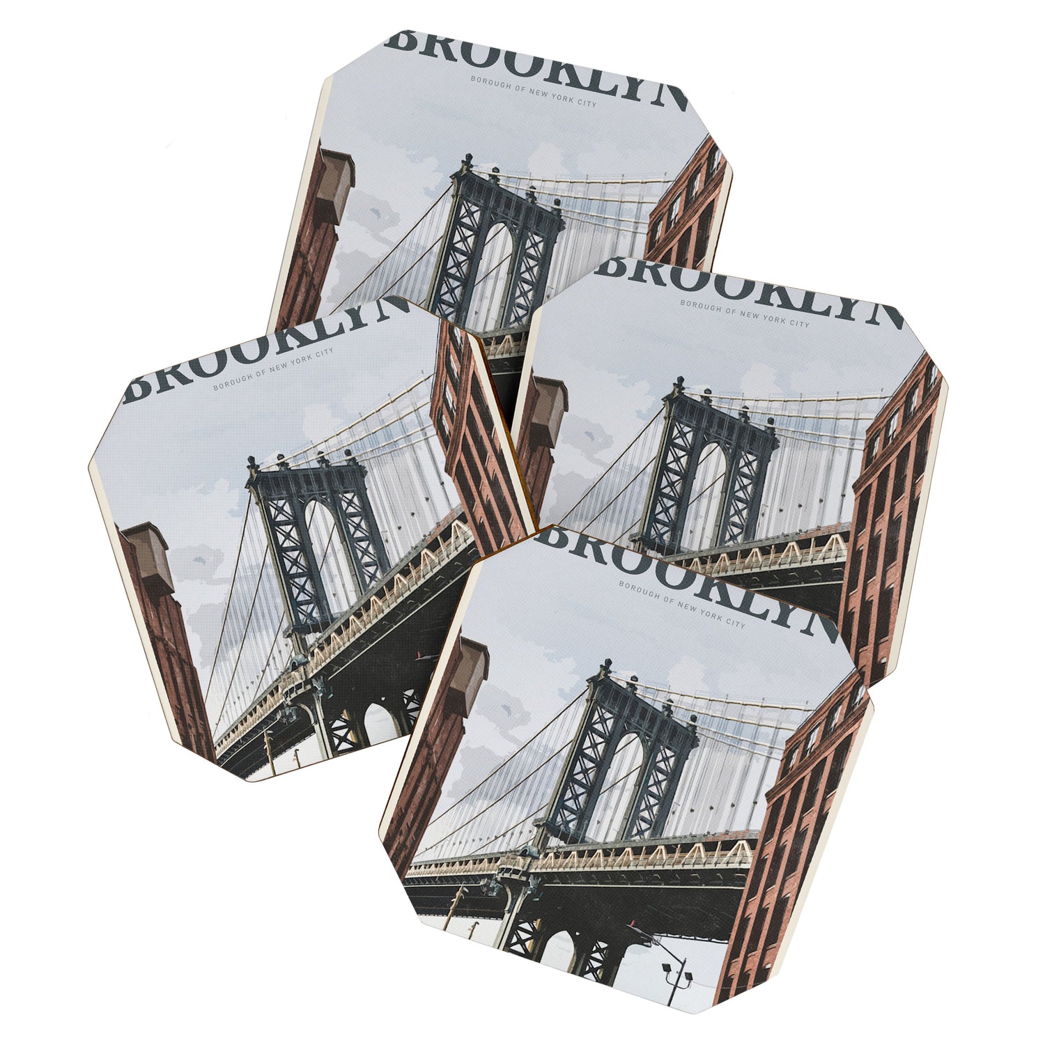 Visit Brooklyn Coaster Gallery Image 1