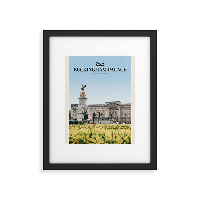 Visit  Buckingham Palace Framed Art Print Gallery Image 5