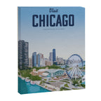 Visit Chicago Canvas Print Gallery Image 6