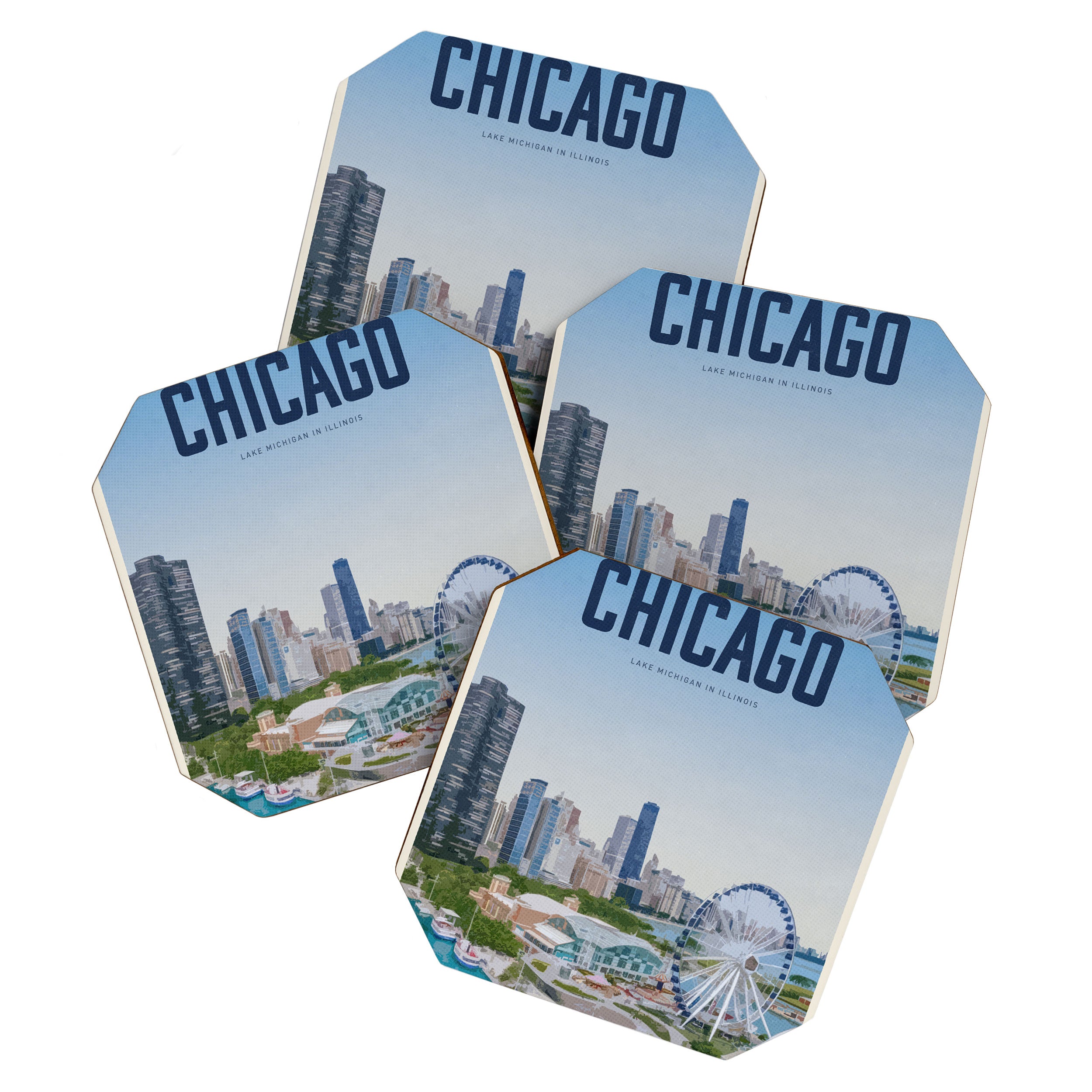 Visit Chicago Coaster Gallery Image 1