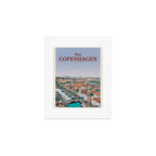 Visit Copenhagen Art Print Gallery Image 1