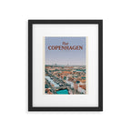 Visit Copenhagen Framed Art Print Gallery Image 5