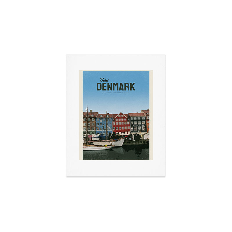 Visit Denmark Art Print Gallery Image 1