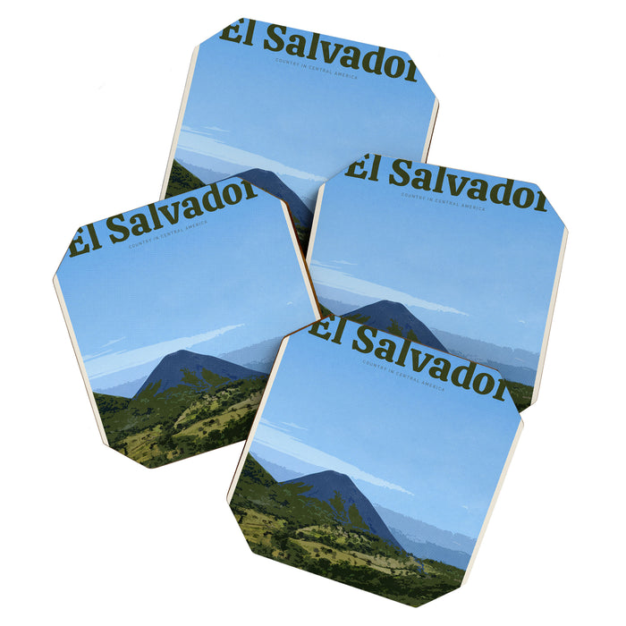 Visit El Salvador Coaster Gallery Image 1